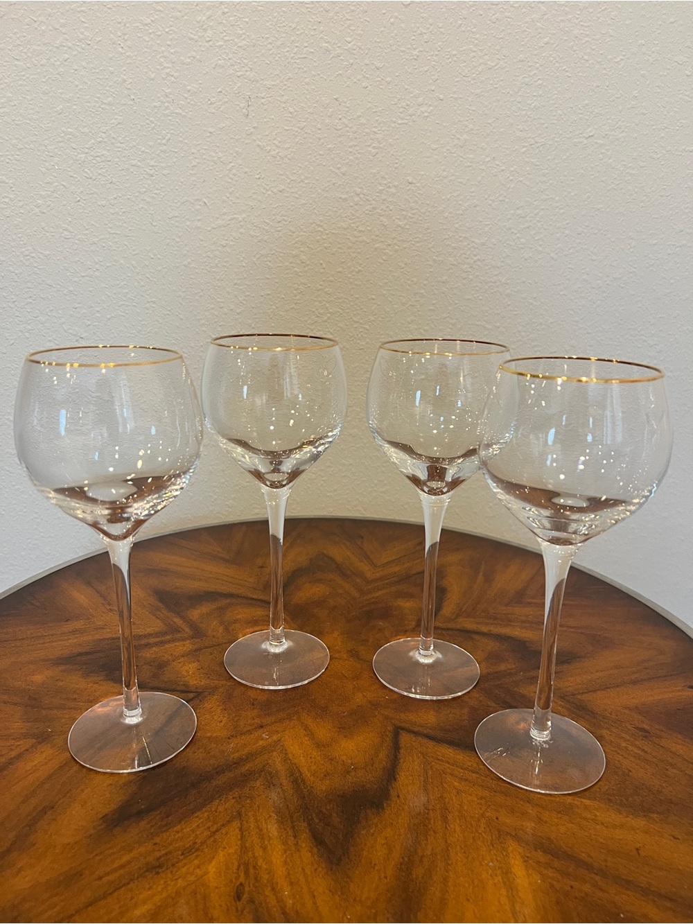 Lenox - Eternal Gold Signature 12 Ounce Gold-Rim Water Goblet - Set of 4